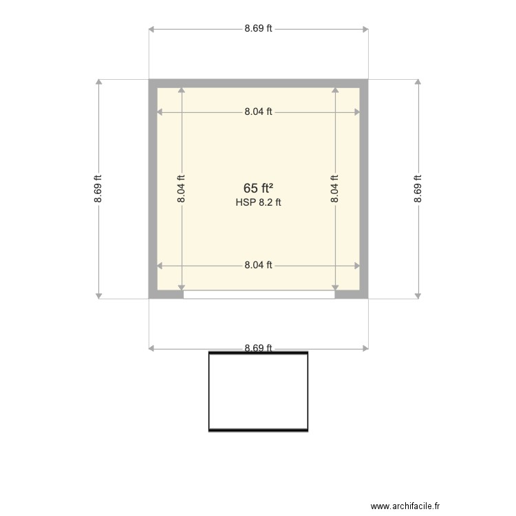 Concrete 10 19. Plan de 0 pièce et 0 m2