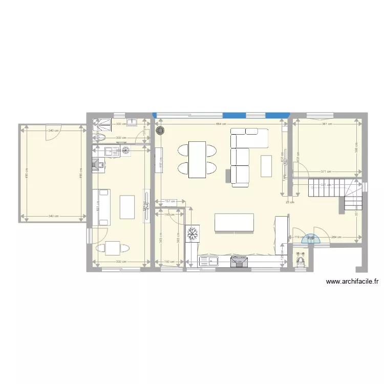 MAURIN RDC 2. Plan de 