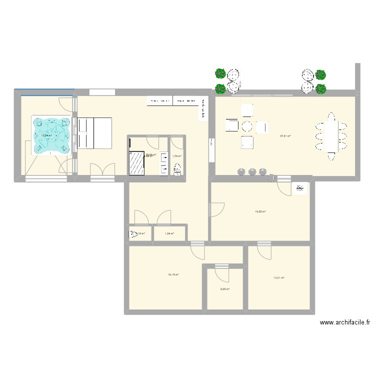 Marcy New veranda vie 16 05 etage surelevation. Plan de 0 pièce et 0 m2