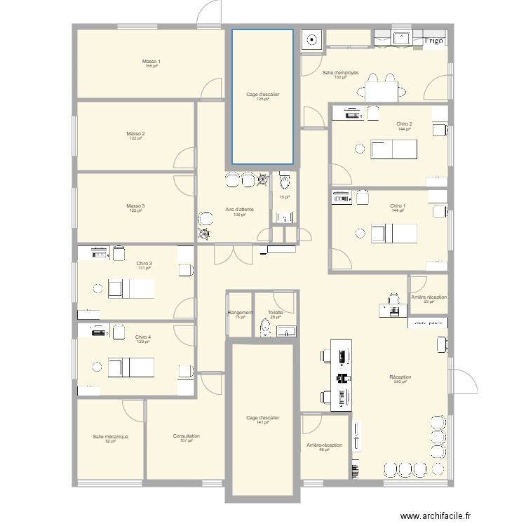 Clinique Maison Myre. Plan de 0 pièce et 0 m2