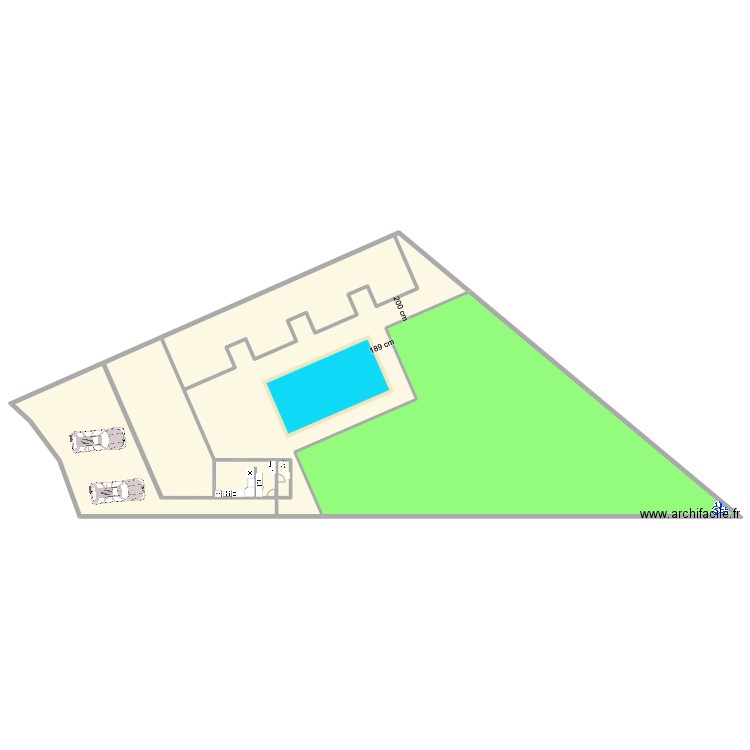 VILLA PATRICK 9. Plan de 7 pièces et 957 m2