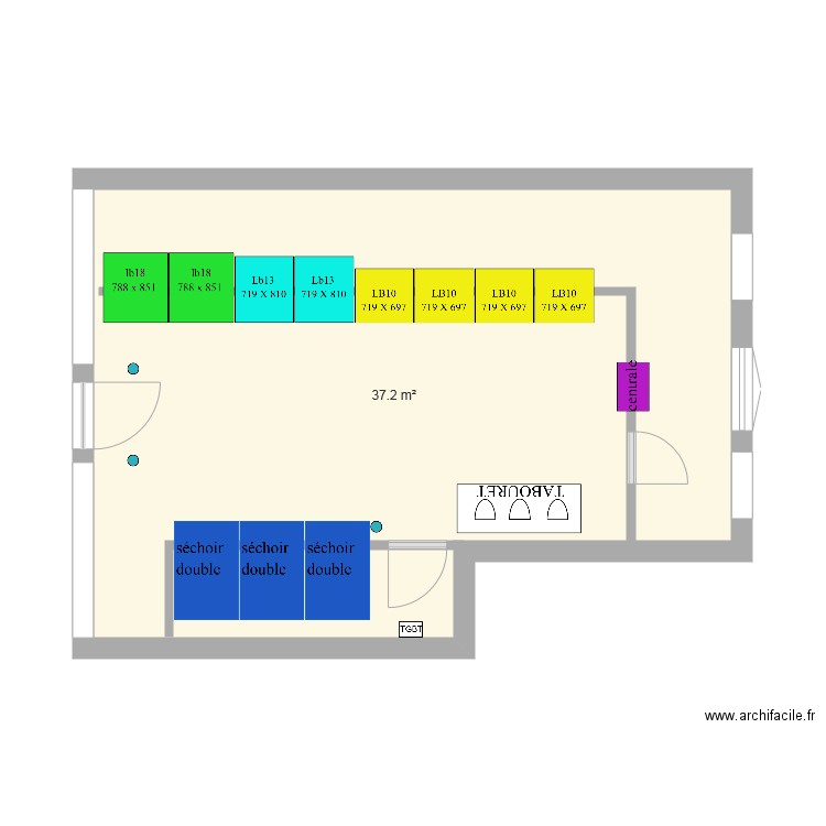 laverie IMNIR ASNIERE 03082018. Plan de 0 pièce et 0 m2