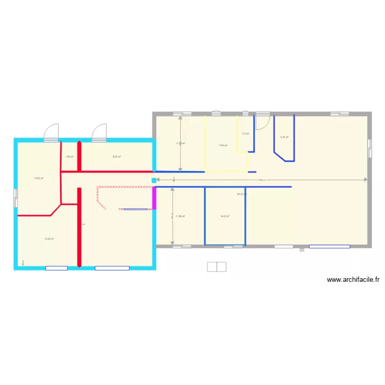 plan cote reele . Plan de 