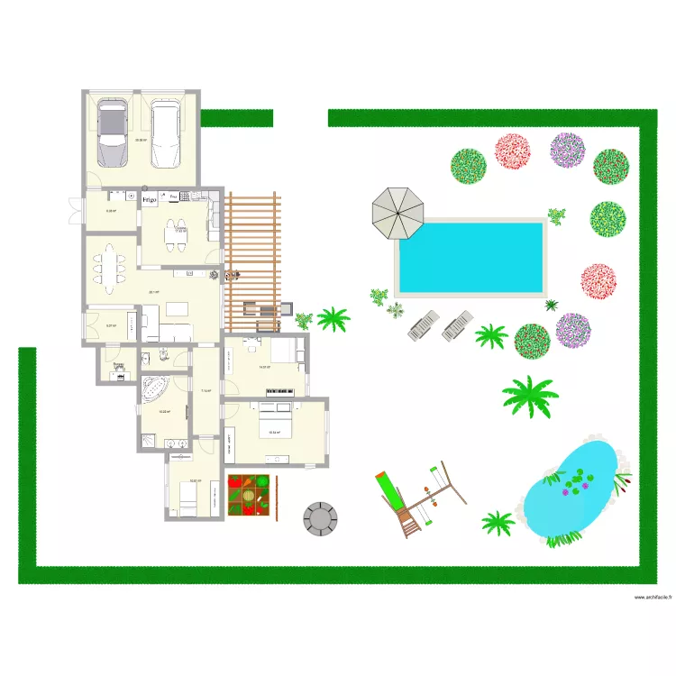 paradis villa . Plan de paradis villa . Plan de