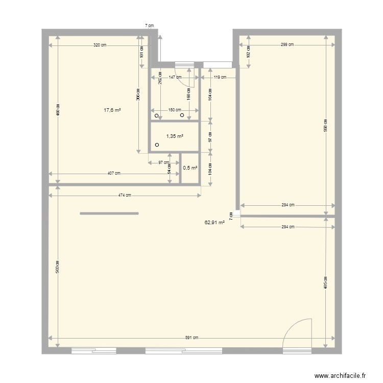 Canohes RDC. Plan de 0 pièce et 0 m2