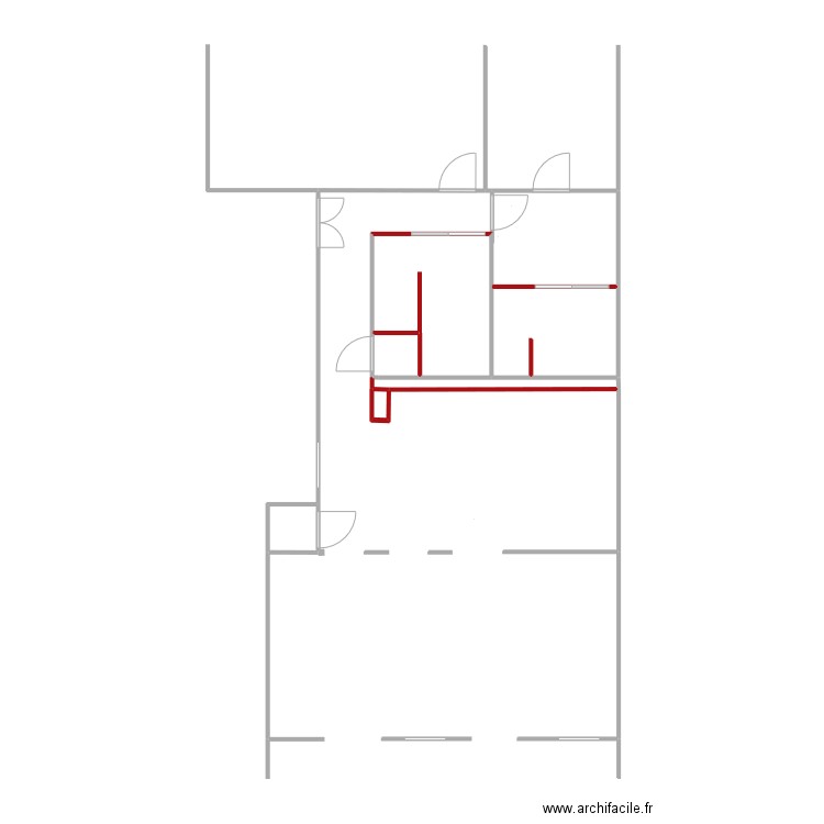 carlos PLAN VIERGE. Plan de 6 pièces et 15 m2