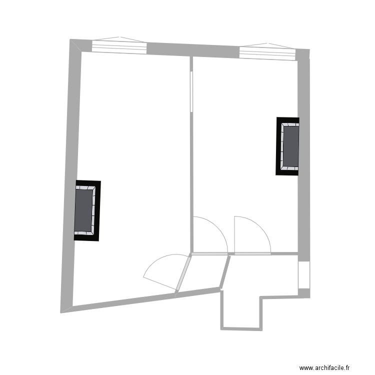 1JP 2G. Plan de 0 pièce et 0 m2