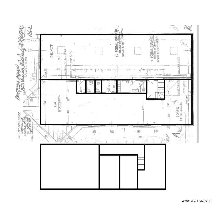 47027 - croquis. Plan de 