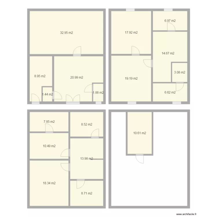 BUER RIQUEWIHR. Plan de 