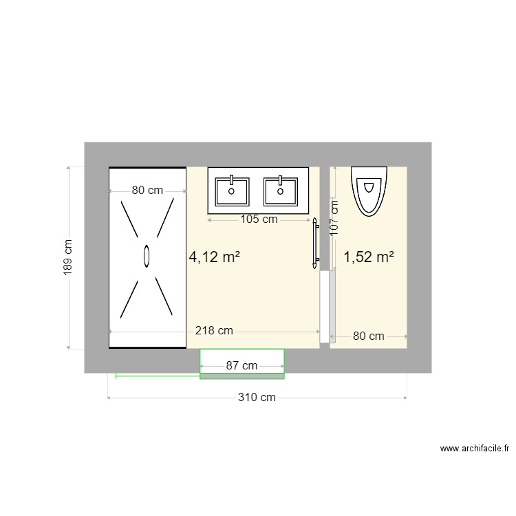 GRANVAL. Plan de 0 pièce et 0 m2