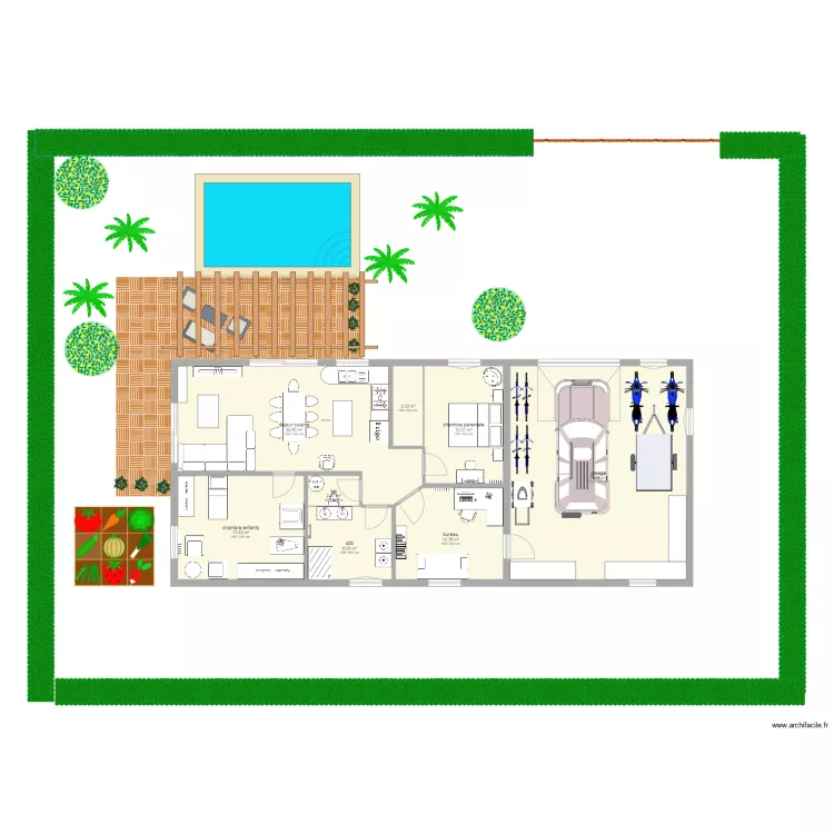 baraque. Plan de baraque. Plan de