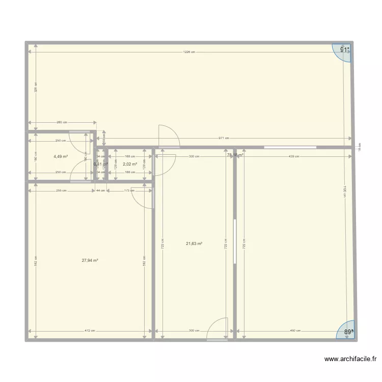 mesloub. Plan de 