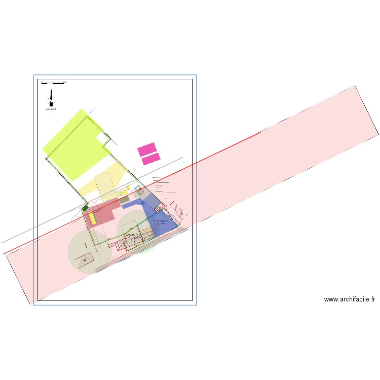 PLAN PADDOCK ABRI 5. Plan de 0 pièce et 0 m2