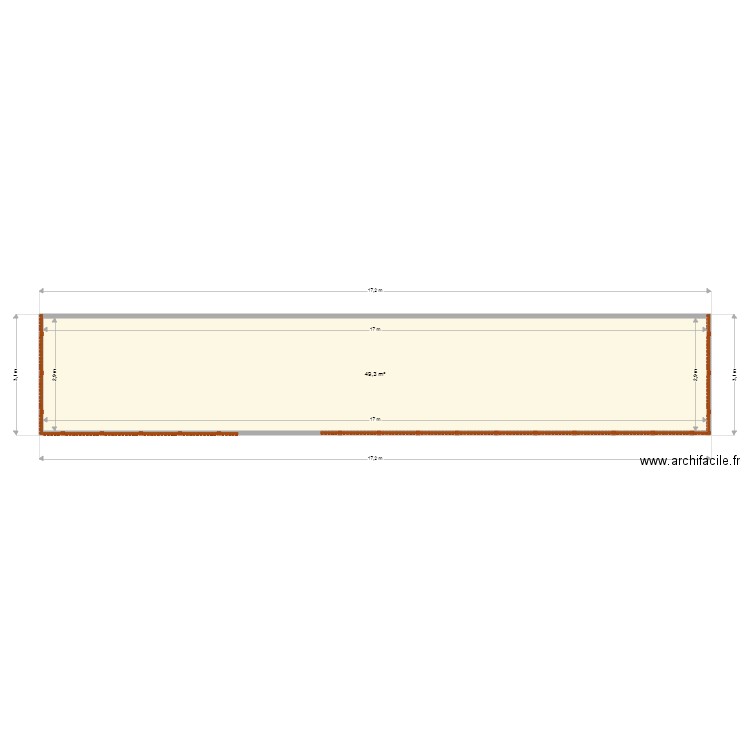 refuge terrase 3. Plan de 0 pièce et 0 m2