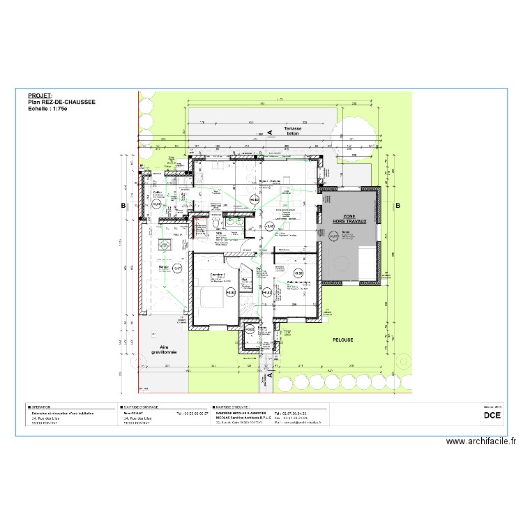 lilas. Plan de 0 pièce et 0 m2