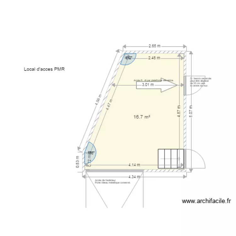 GARAGE SMB . Plan de 