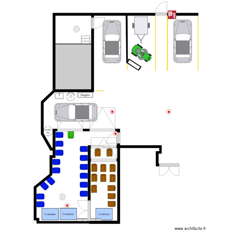 Plan Option A. Plan de 0 pièce et 0 m2