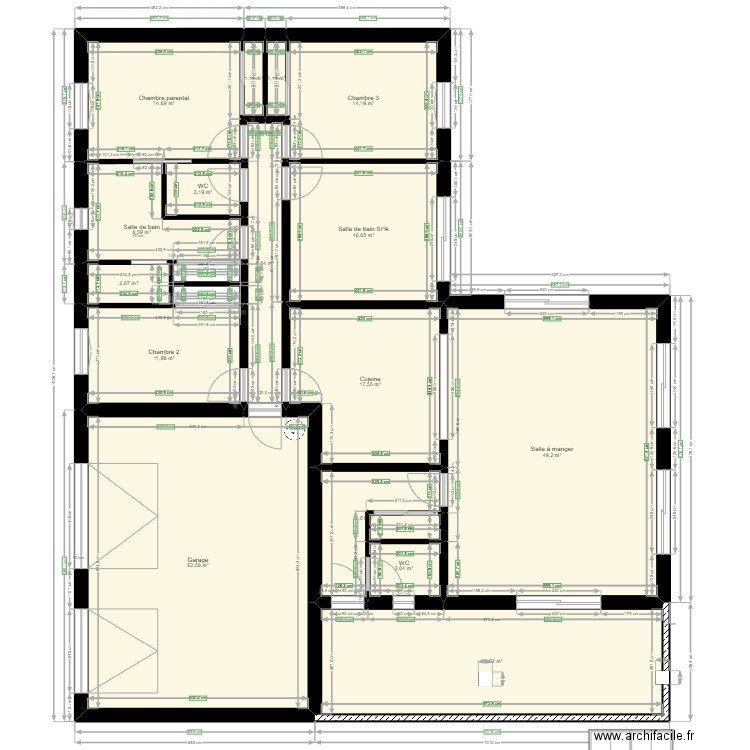 maison 3* final dernier. Plan de 0 pièce et 0 m2