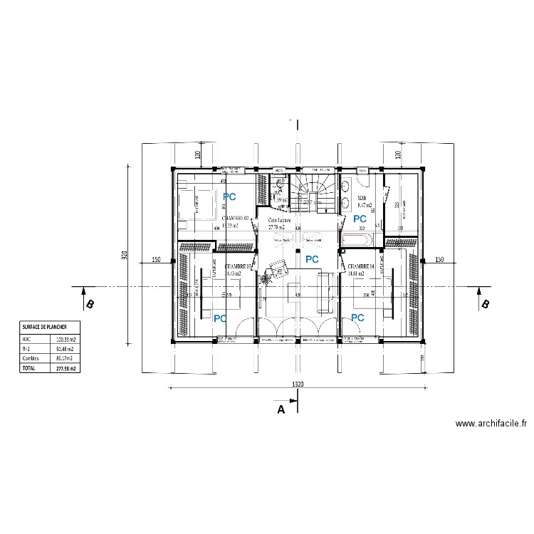 Pour dim. Plan de 0 pièce et 0 m2