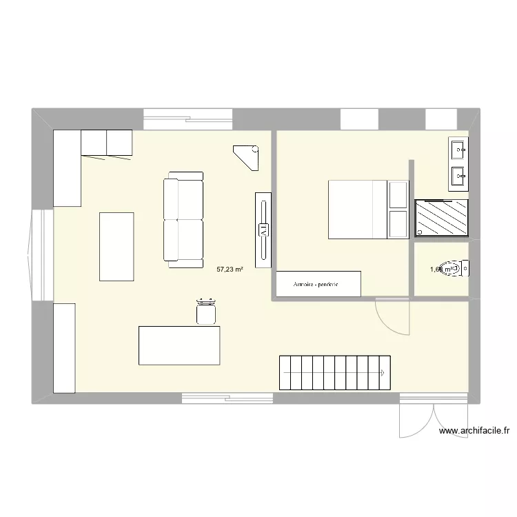 Am&eacute;nagement vilamblard. Plan de 
