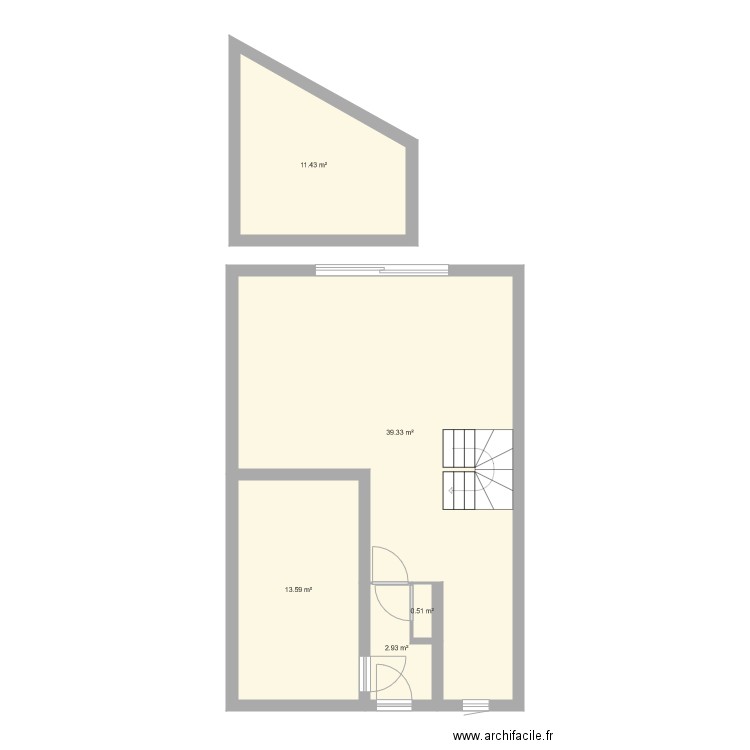 Maison Nord RDC. Plan de 0 pièce et 0 m2
