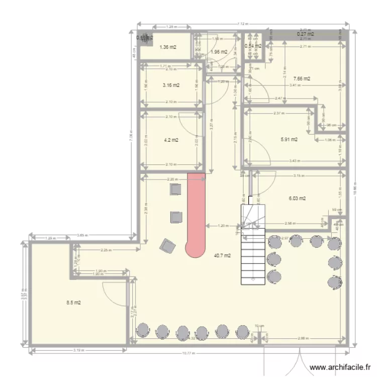 labo  nouveau boissyTREMIT. Plan de 