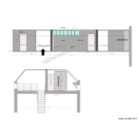ELEVATION COMBLE BB LONGITUDINALE 