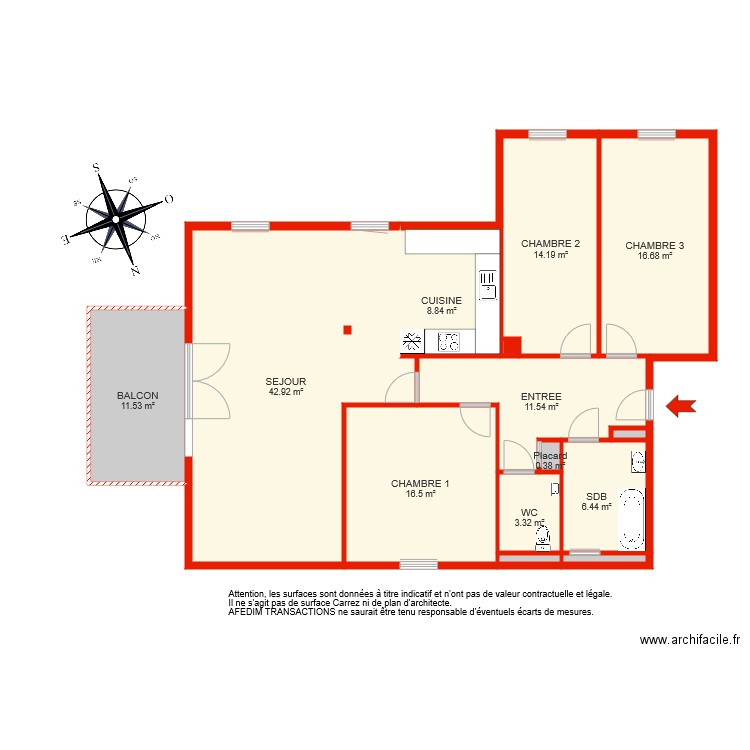 BI 4720. Plan de 0 pièce et 0 m2