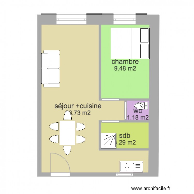 esnault. Plan de 0 pièce et 0 m2