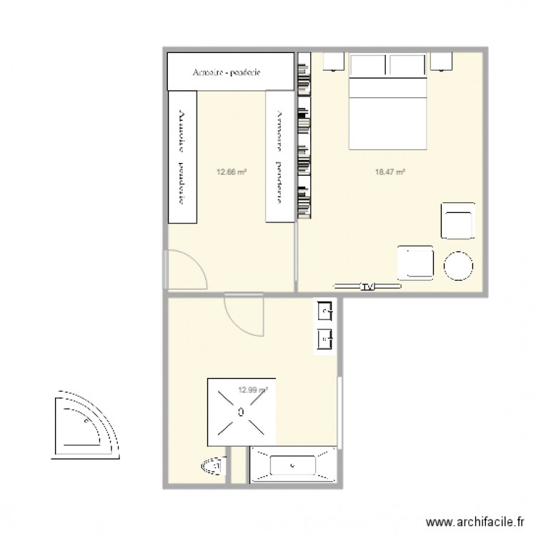 MICKAEL R1. Plan de 0 pièce et 0 m2