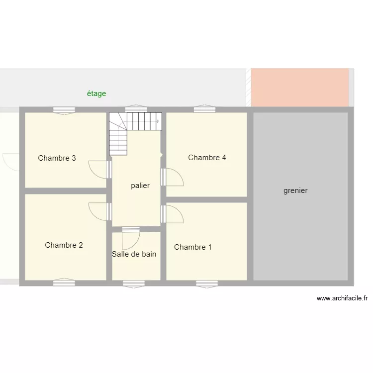 &&eacute;&egrave;". Plan de 