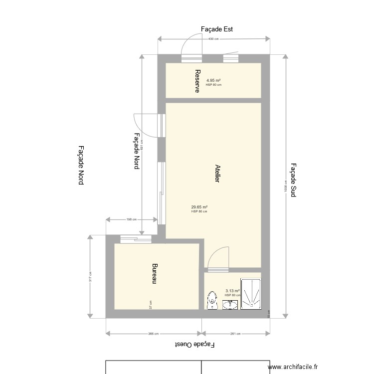 projet DP 2. Plan de 0 pièce et 0 m2