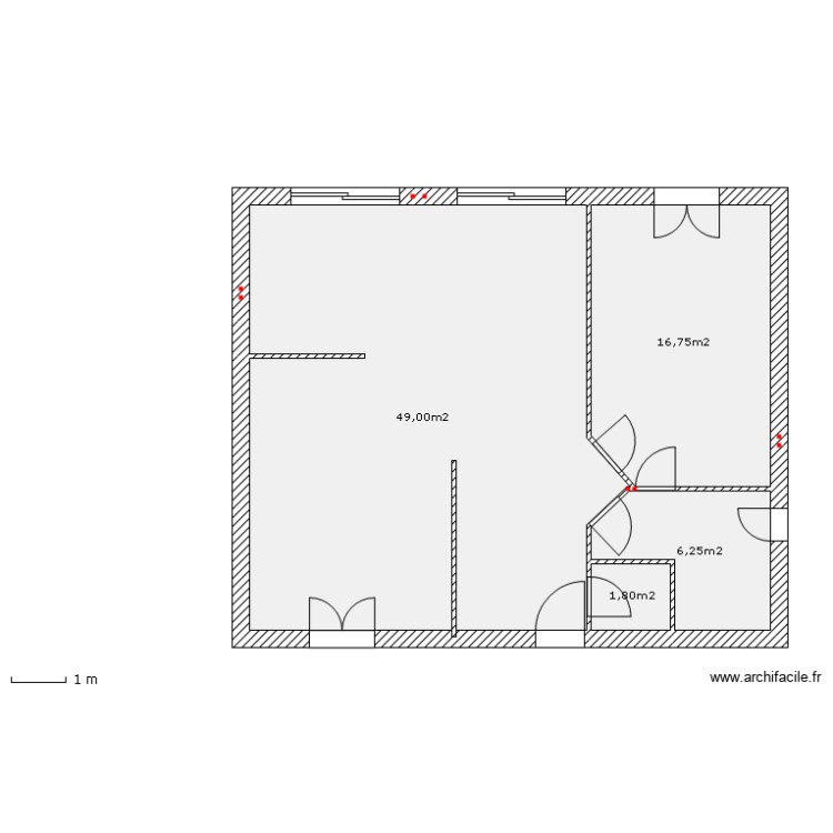 Plan. Plan de 0 pièce et 0 m2