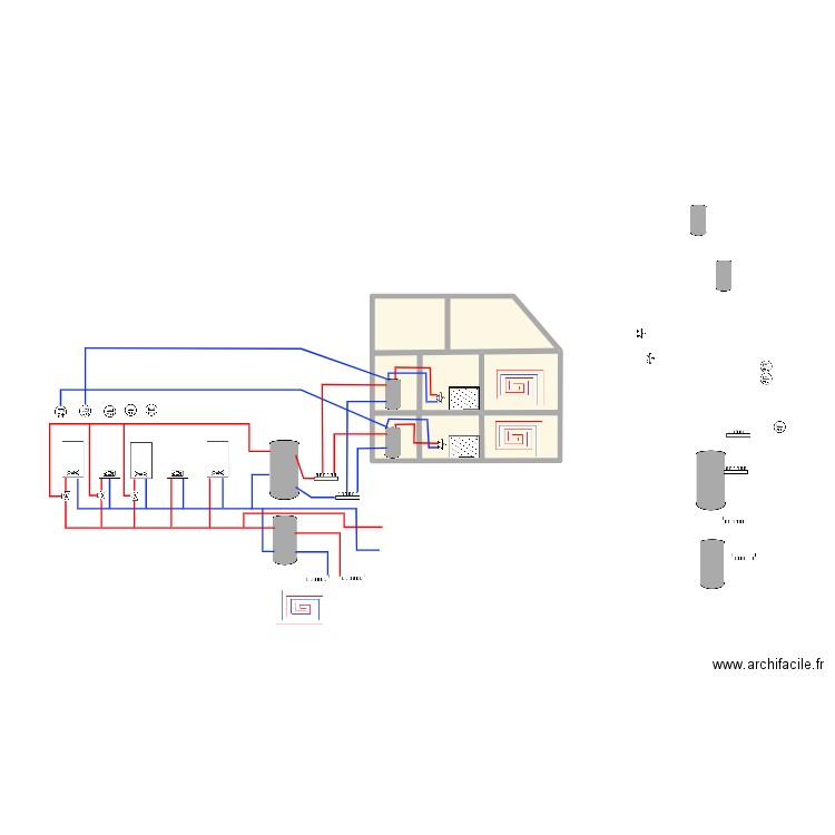 welb. Plan de 1 pièce et 11 m2