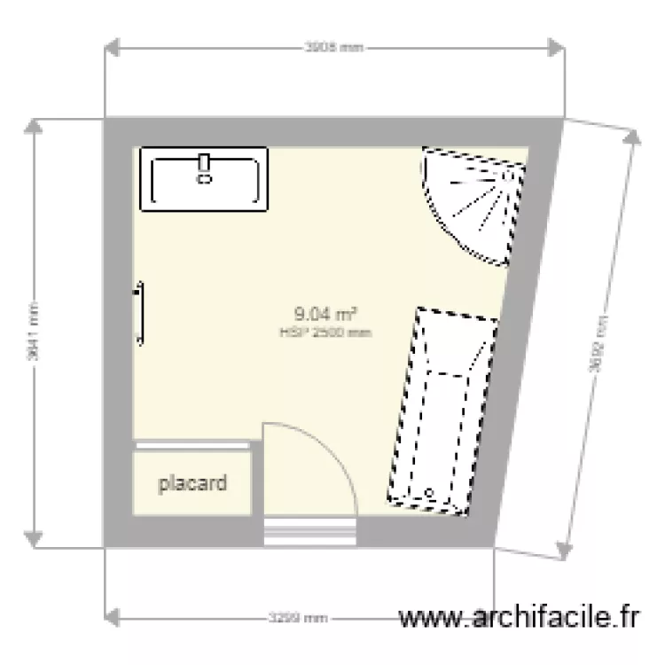 salle de bain dulac henri . Plan de salle de bain dulac henri . Plan de