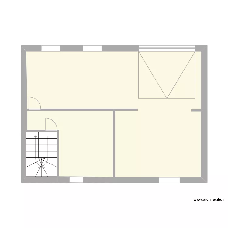 Thomas s/sol. Plan de 2 et 36 m² Thomas s/sol. Plan de 2 et 36 m²