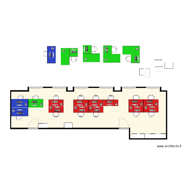 OpenSpace Mkt 3. Plan de 0 pièce et 0 m2