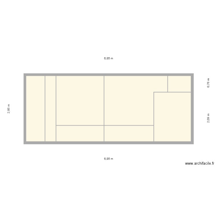 PLAN FFF. Plan de 0 pièce et 0 m2