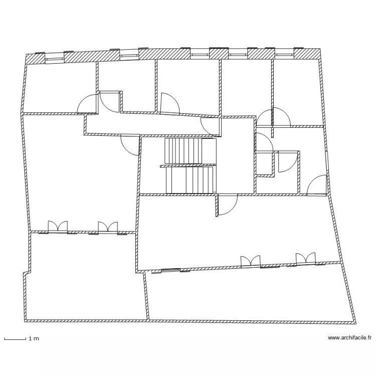 Plan 1er &eacute;tage. Plan de 