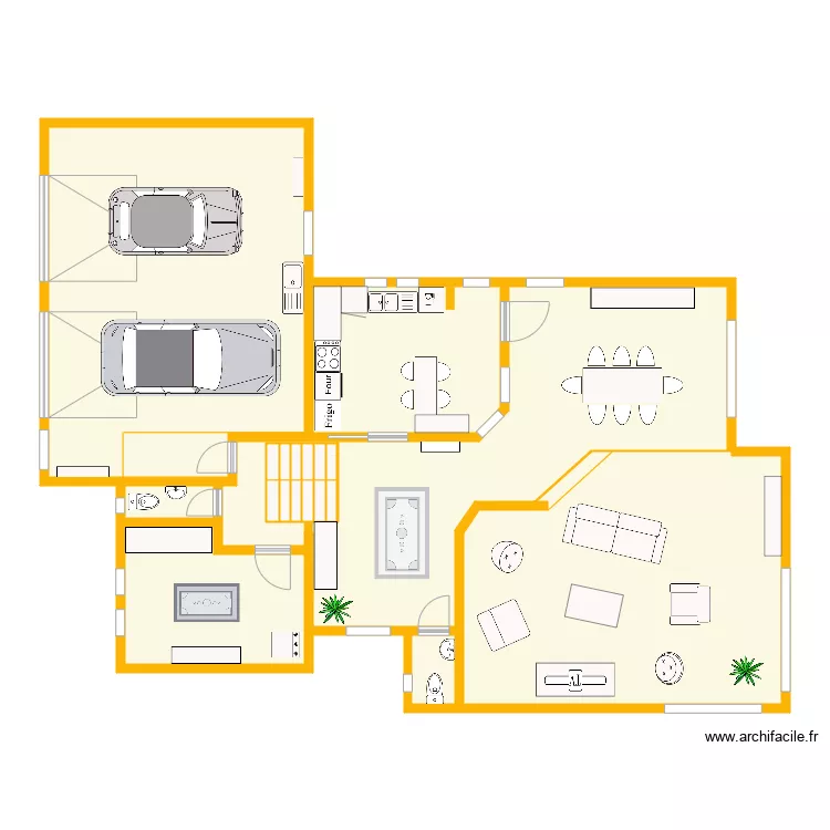 OBER RDC. Plan de 