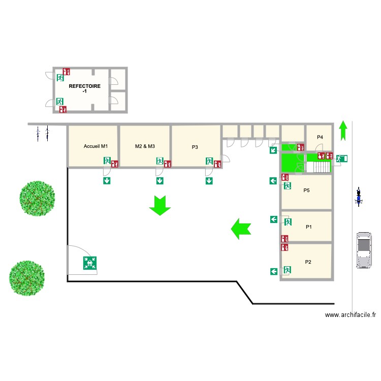 Froidchapelle. Plan de 0 pièce et 0 m2