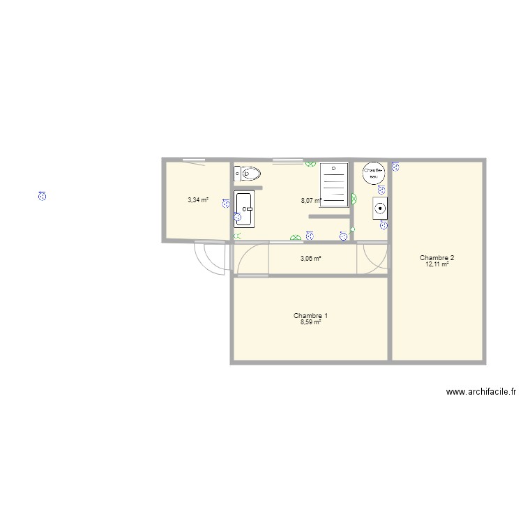 SdBTharaux 3. Plan de 0 pièce et 0 m2