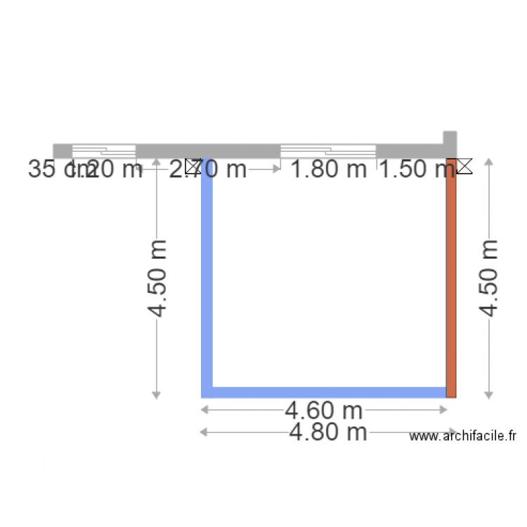 GRENES. Plan de 0 pièce et 0 m2