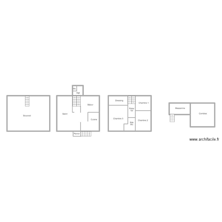QUEMENEVEN DEBORD. Plan de 0 pièce et 0 m2