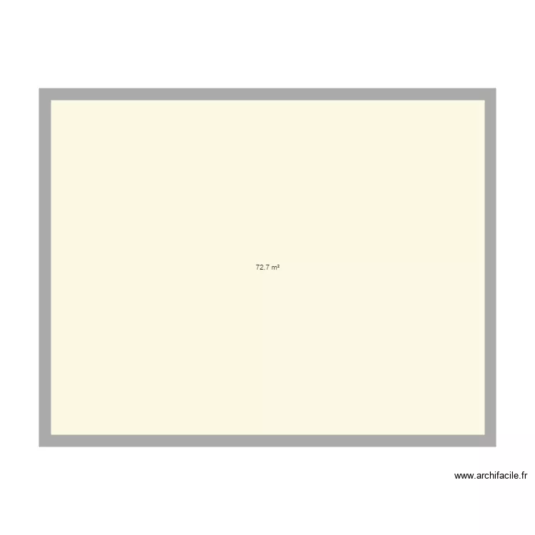 Rez de chauss&eacute;e. Plan de 