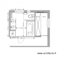 Plan déf salle de bains Asnières 8 juin 2017