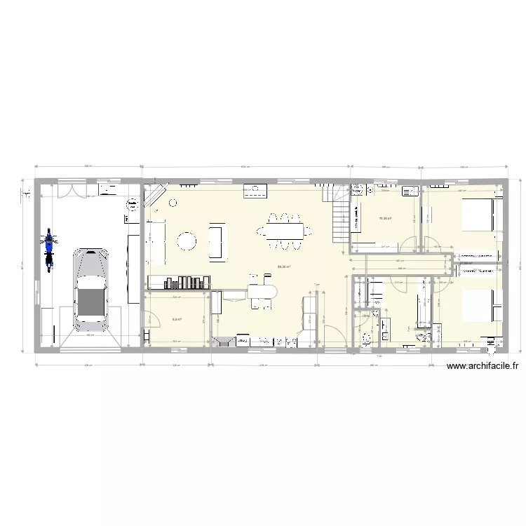 Maison V4 - 29 01 2023 . Plan de Maison V4 - 29 01 2023 . Plan de