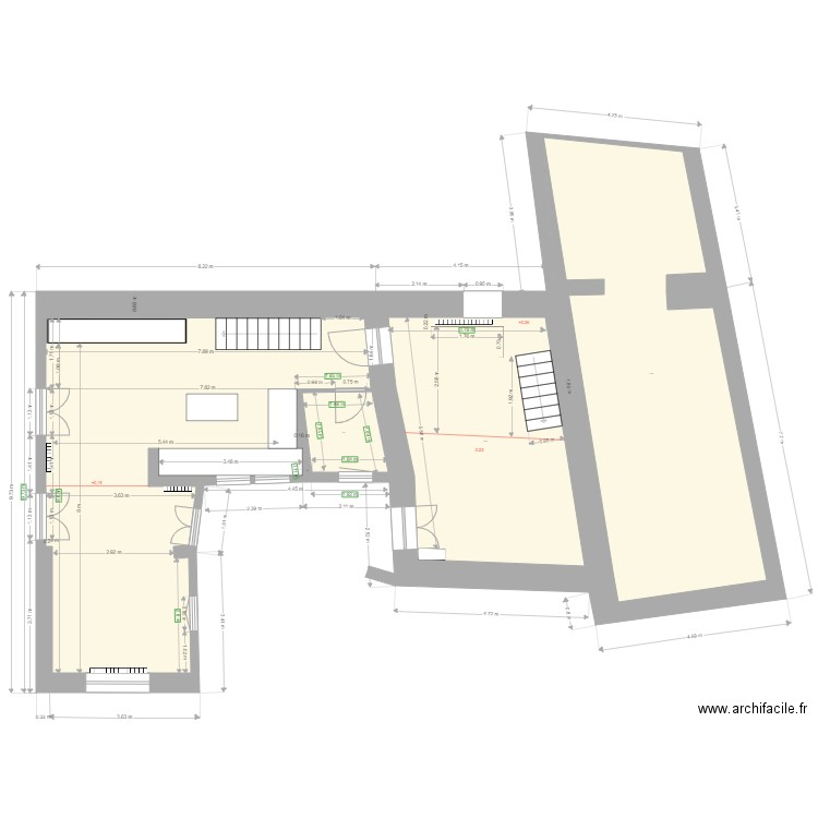 Maison 6. Plan de 0 pièce et 0 m2