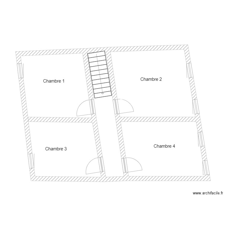 Lecocq etage. Plan de 0 pièce et 0 m2