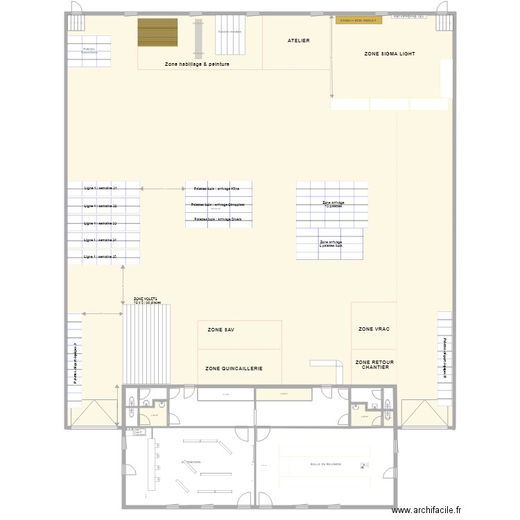 DEPOT PM. Plan de 0 pièce et 0 m2